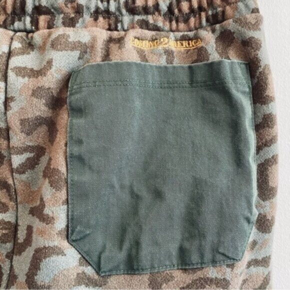 HSTRY x C2A Leopard Unity & Pride Sweatpants Mens Size Medium Joggers Athleisure - Picture 14 of 15